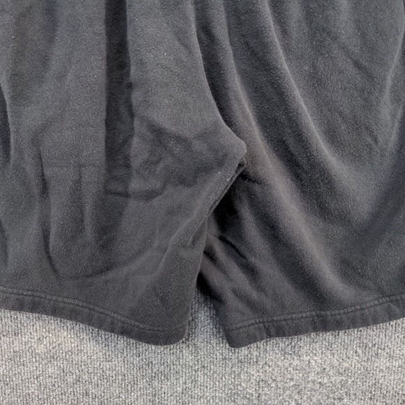 Under Armour Women's Sweat Shorts Black Size M Cotton Blend Slash Pockets - Picture 4 of 12